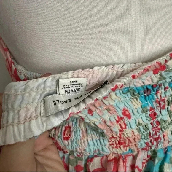 American eagle  floral boho cropped top S - Picture 5 of 5